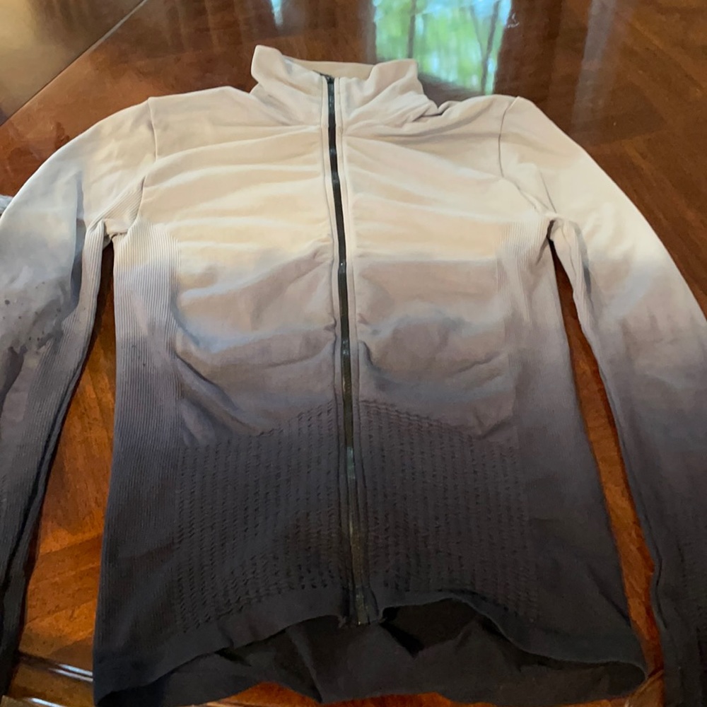 Actra zip-up activewear jacket size small.